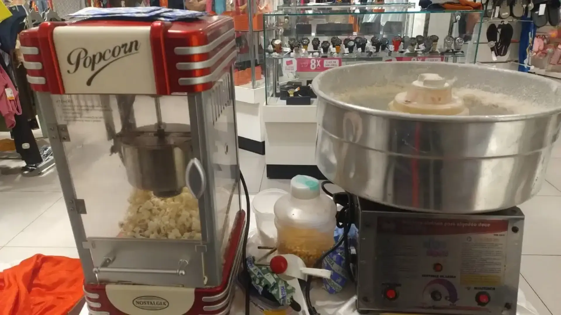 Estação de Pipoca Para Festas & Eventos